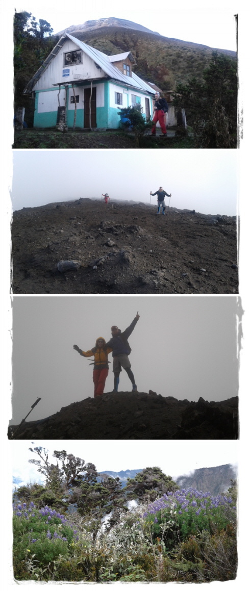 ascent to Tungurahua (5.023 m / 16,480 ft)