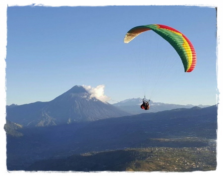 Paragliding in Baños de Agua Santa