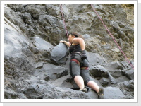 rock climbing in Baños