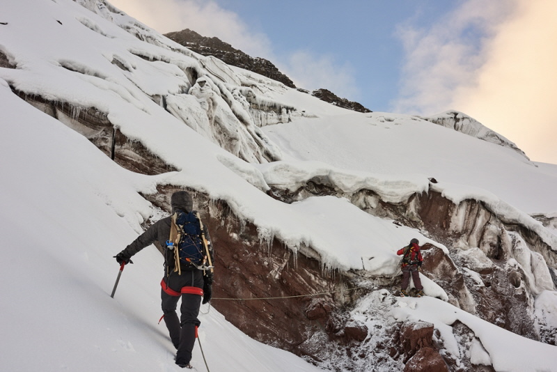 Climbing Iliniza Sur on alternative routes